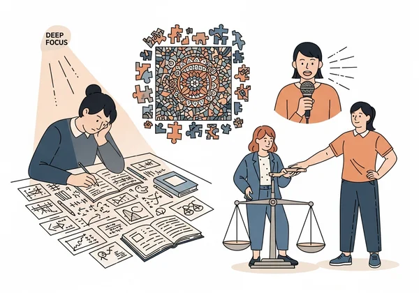 Illustrating unique strengths of autistic individuals