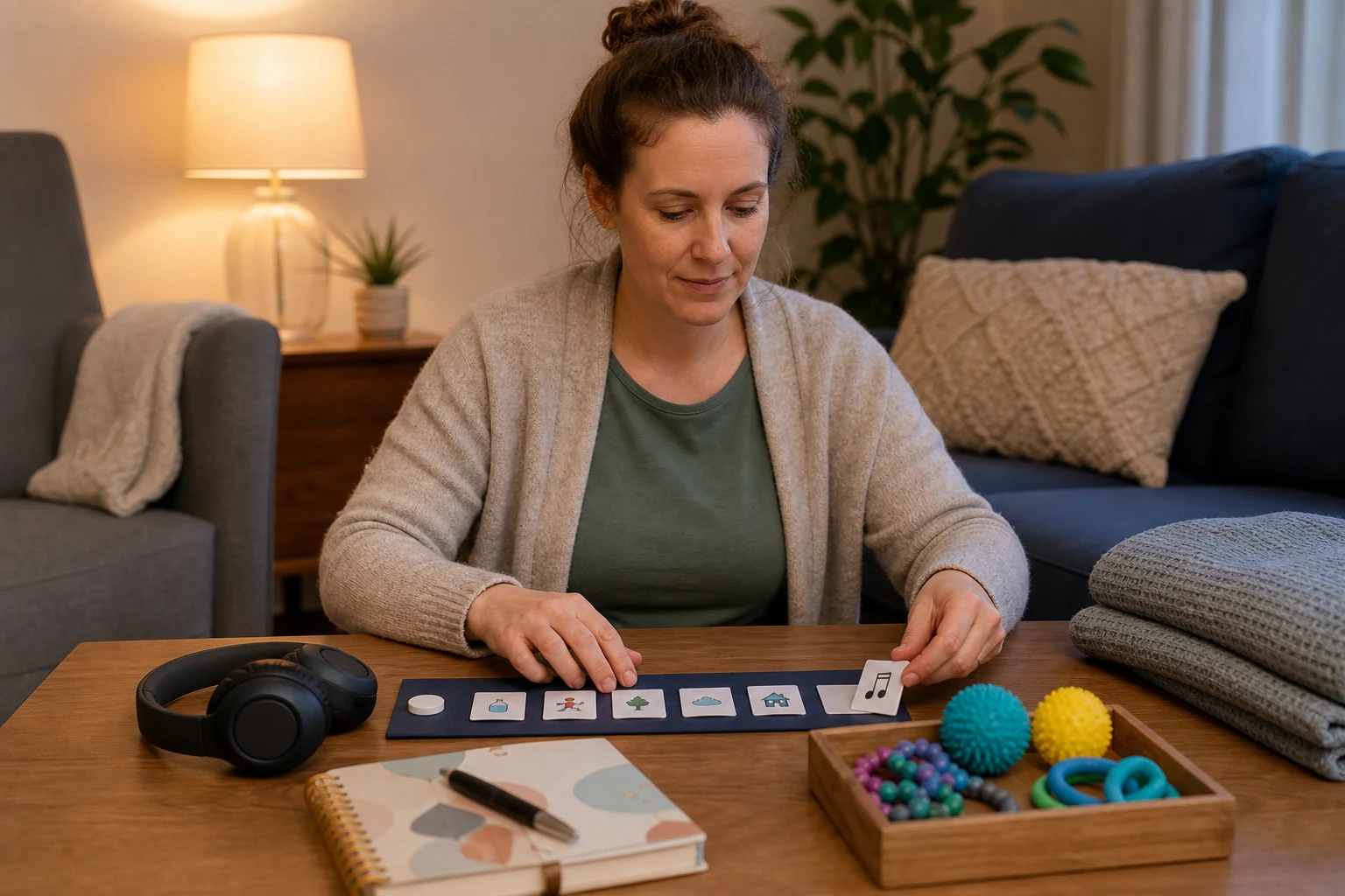 Sensory friendly daily routine