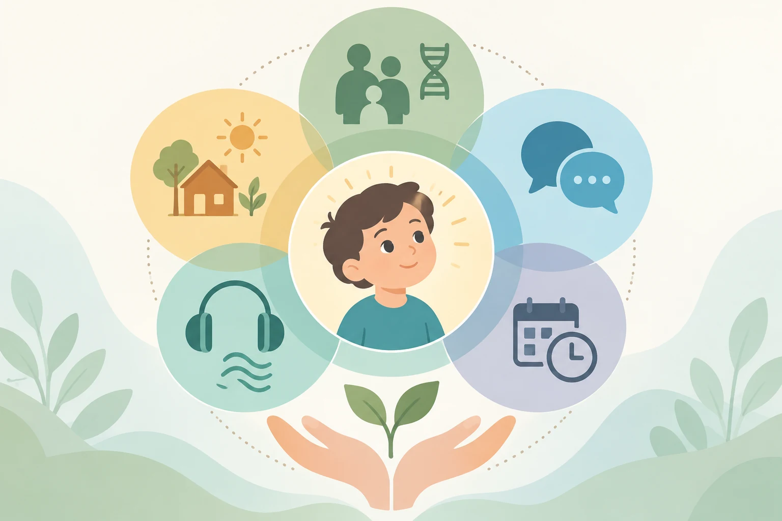Autism causes and support factors